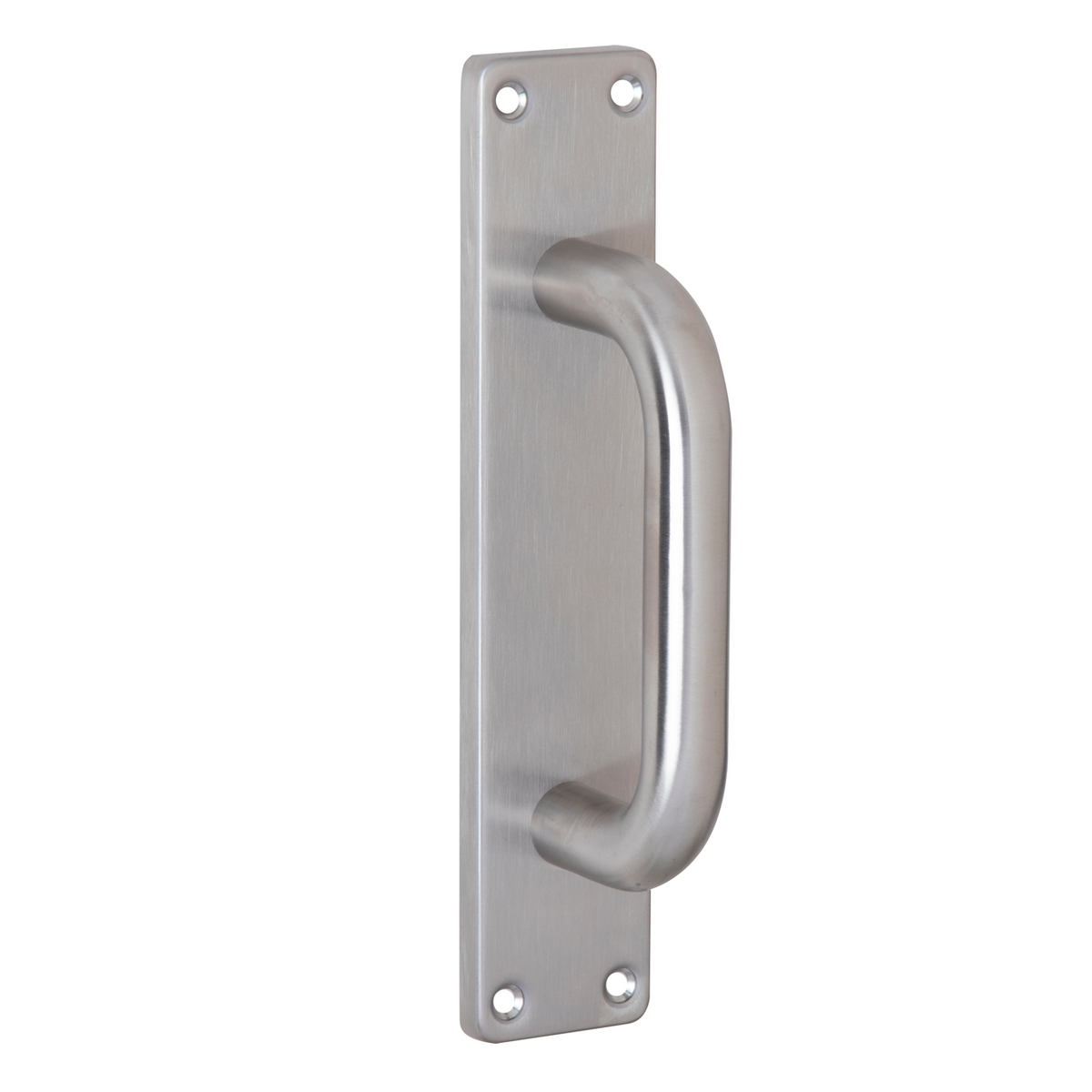 Béquille de porte sur plaque rectangulaire en acier inoxydable modèle 604