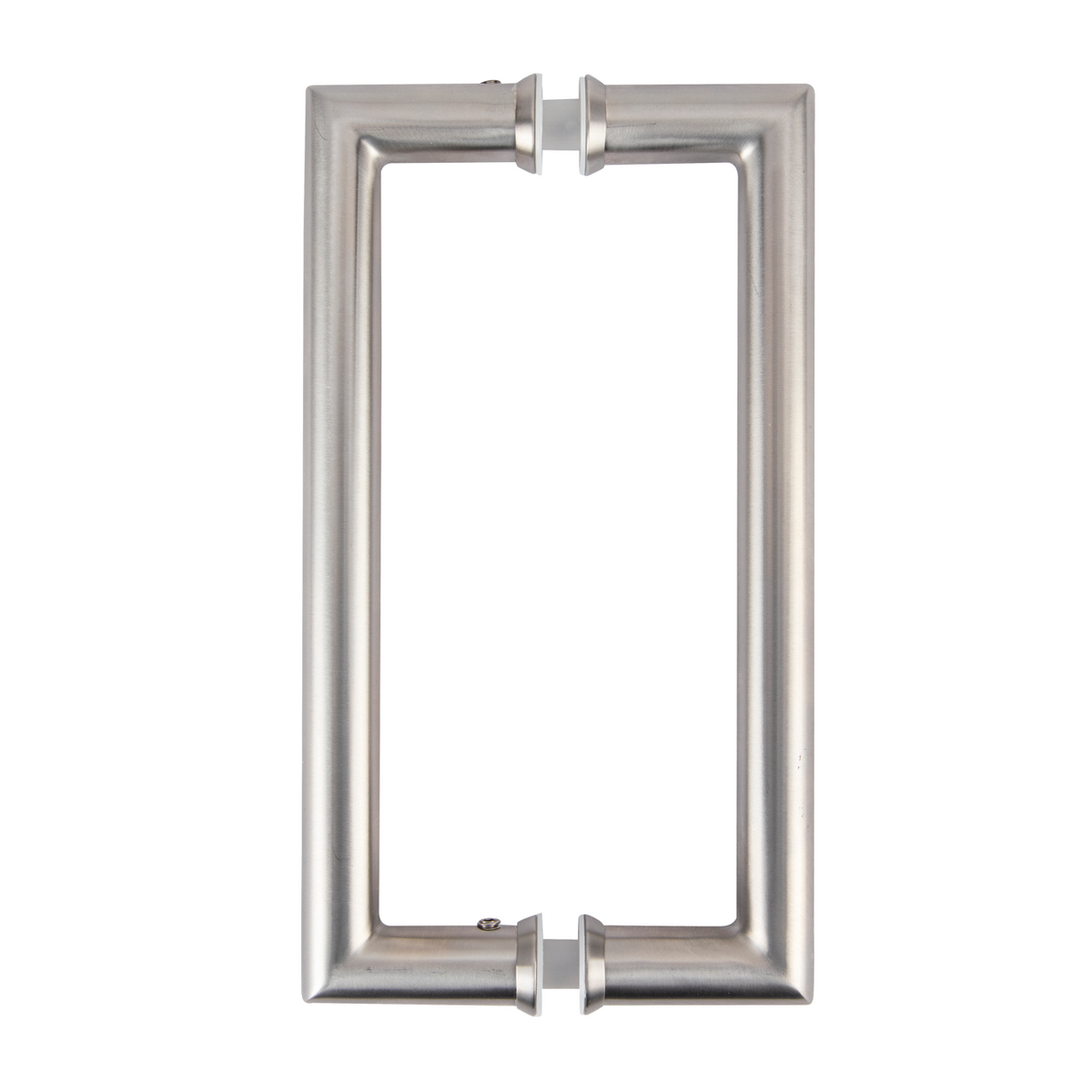 Deurgreep met rechte hoeken voor glas/houten deur, 200 mm hoog ARI120